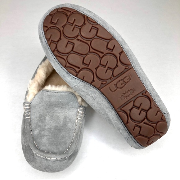 ❎SOLD UGG Ansley Loafer Slipper Moccasin Gray Sz 7 - Picture 7 of 8